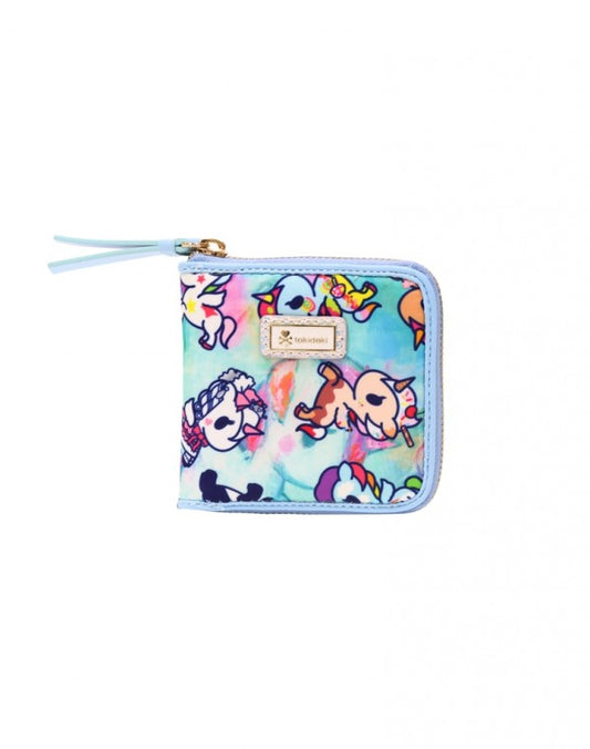tokidoki - Watercolor Paradise Small Zip Around Wallet